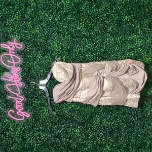 Bebe XS Zip Dress MINT